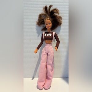 Vintage 1990 Teresa Perfect Pink Doll Barbie Friend - Original Clothes No Shoes